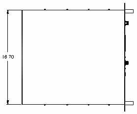 top view diagram, width=16.7