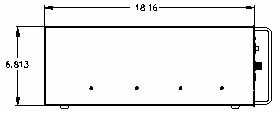 side view diagram, height=6.813,length=18.16